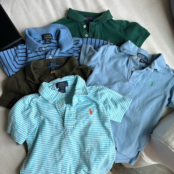 Ralph Lauren polo 3t bundle of shirts